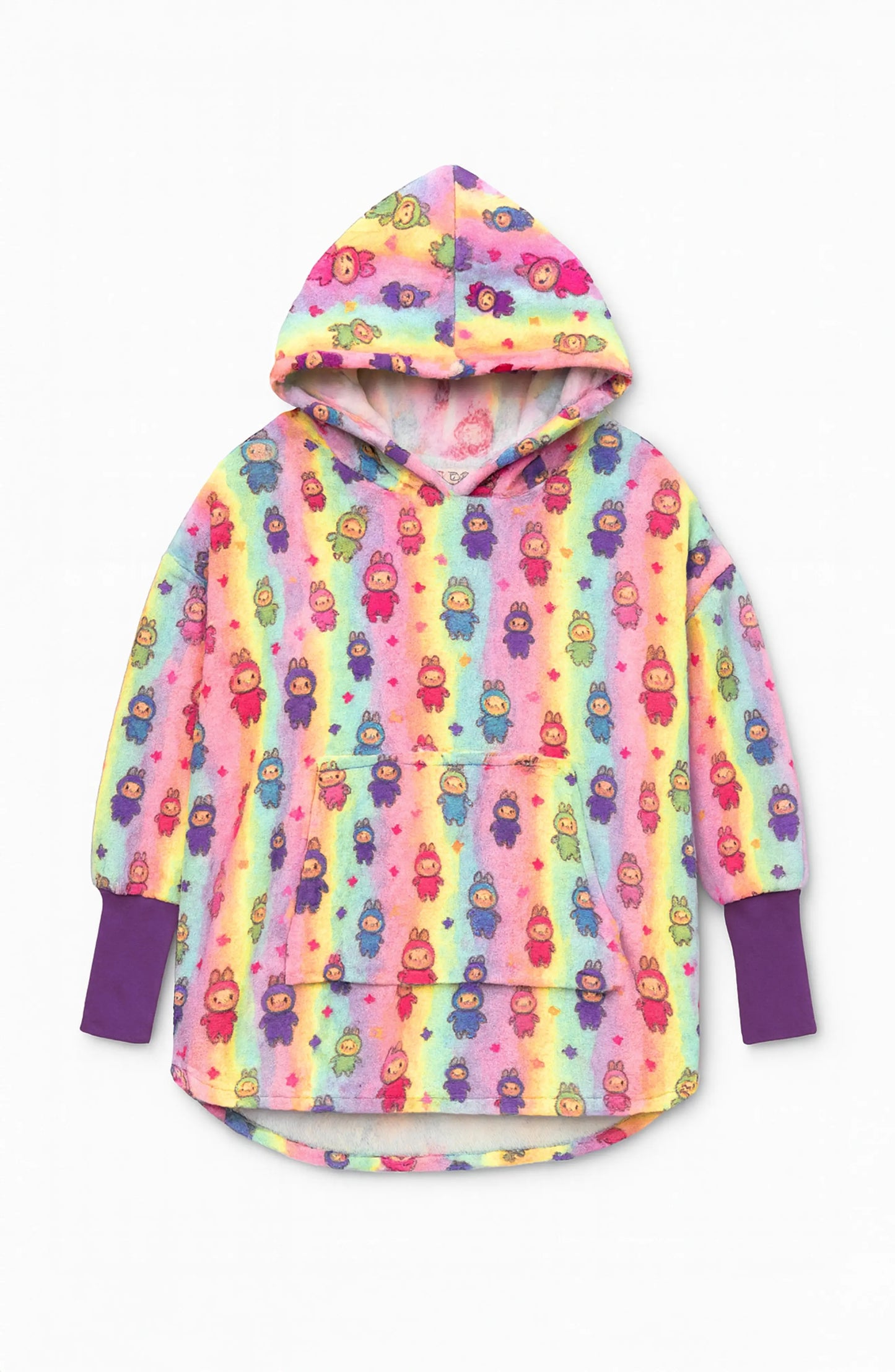 Plush Ugly Doll Oversized Hoodie
