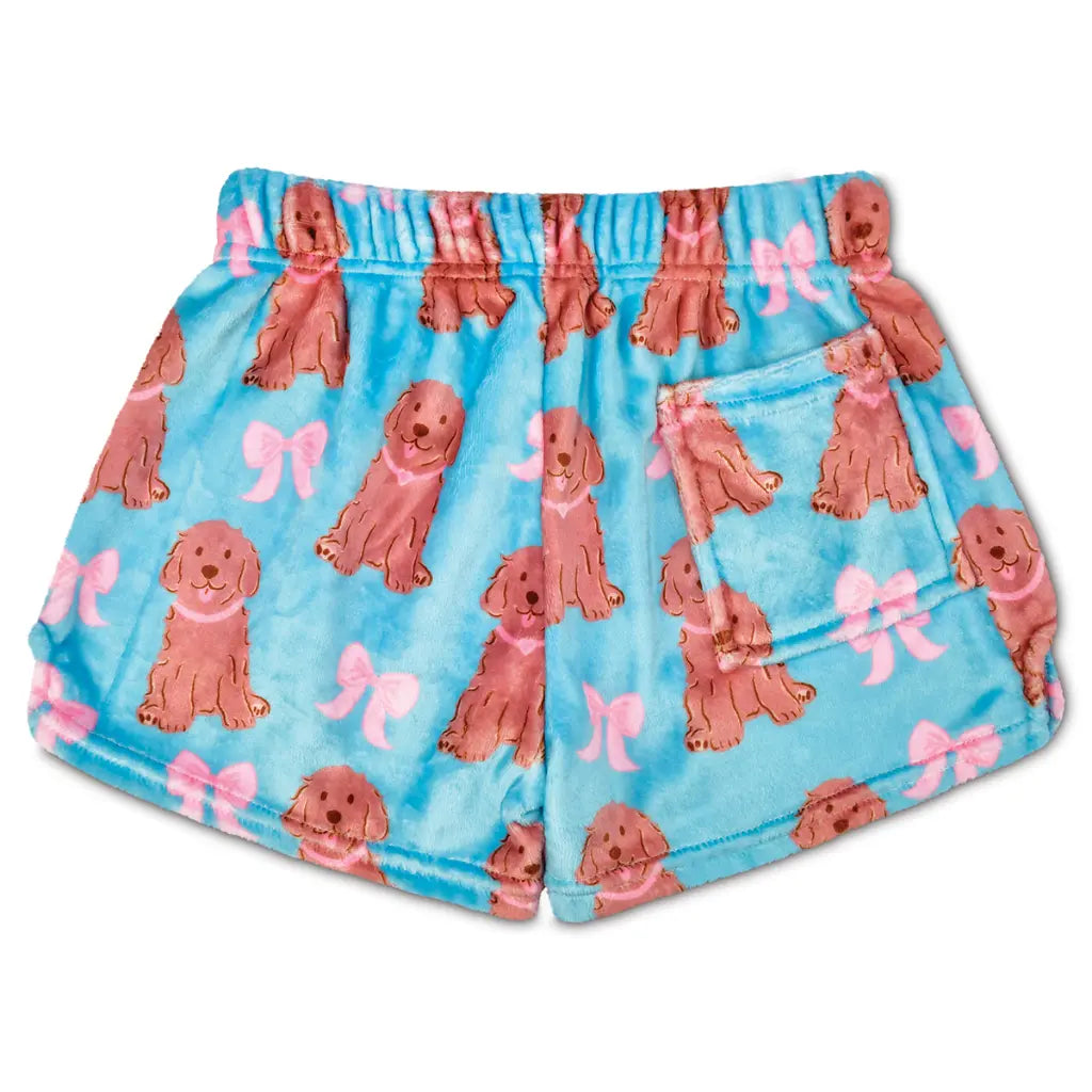 Pretty Pups Plush Shorts by Iscream