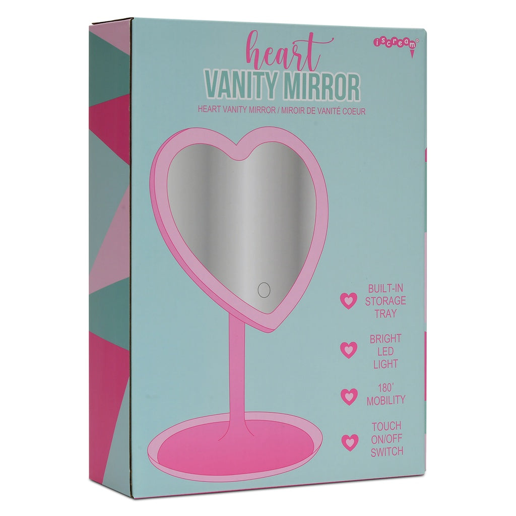 Heart Vanity Mirror by Iscream