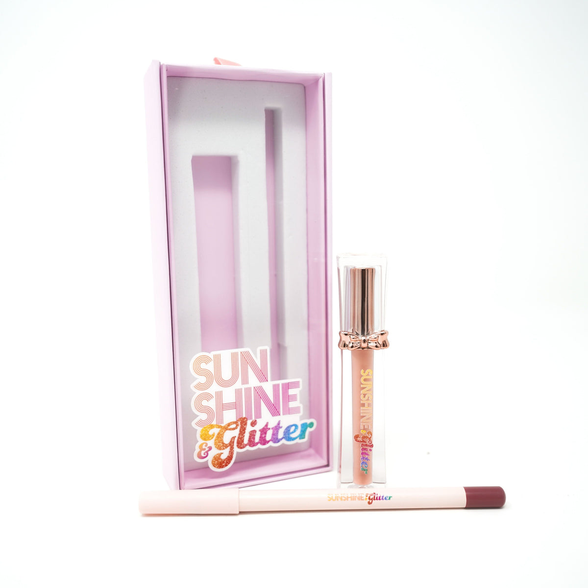 BOW Me a Kiss Soft Pink 2pc Lip Kit