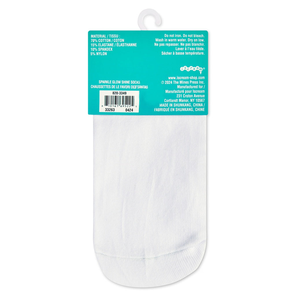 Sparkle Glow Shine Socks by Iscream