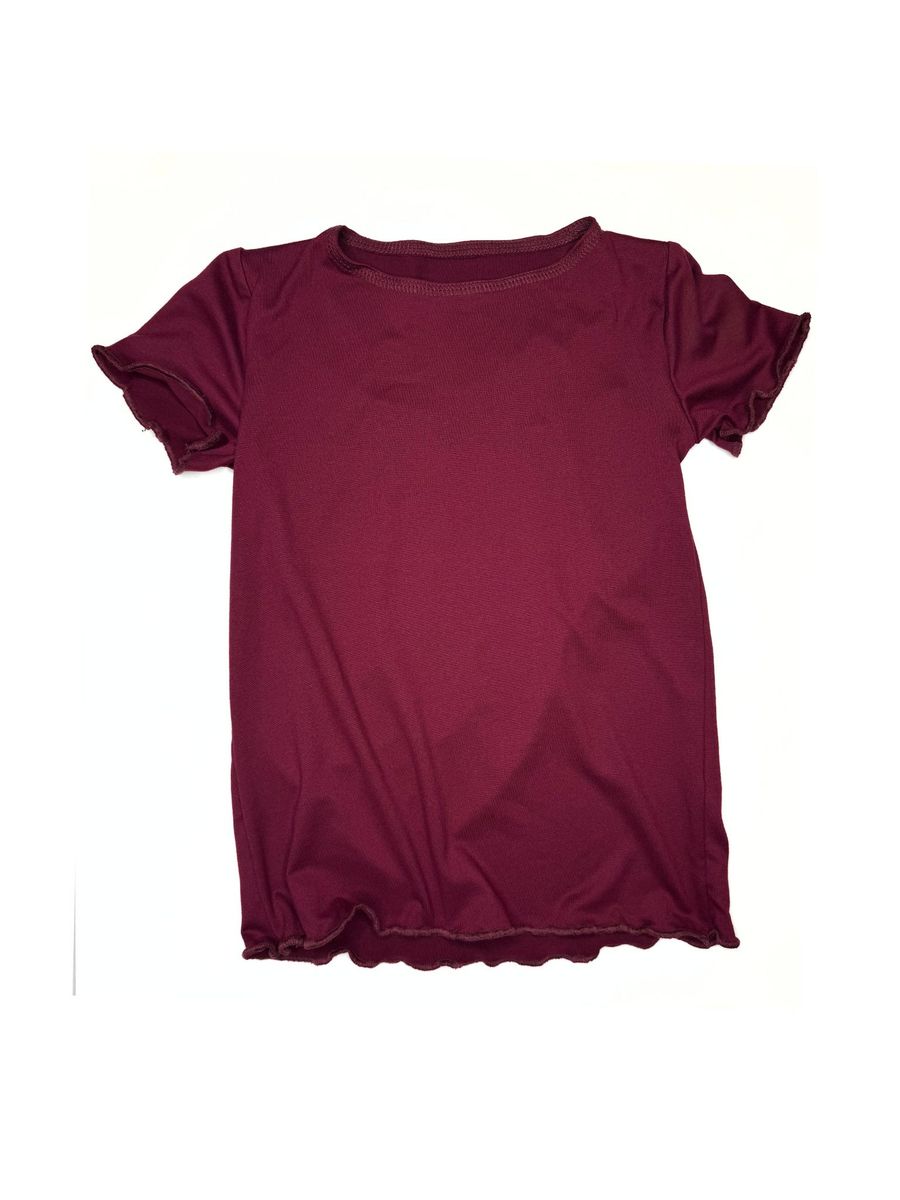 Short Sleeve Lettuce Edge Shirt