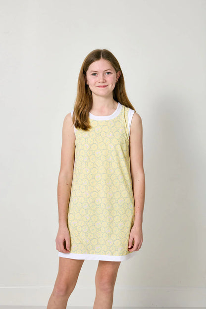 Lemon Love Dress By Courtside Kids