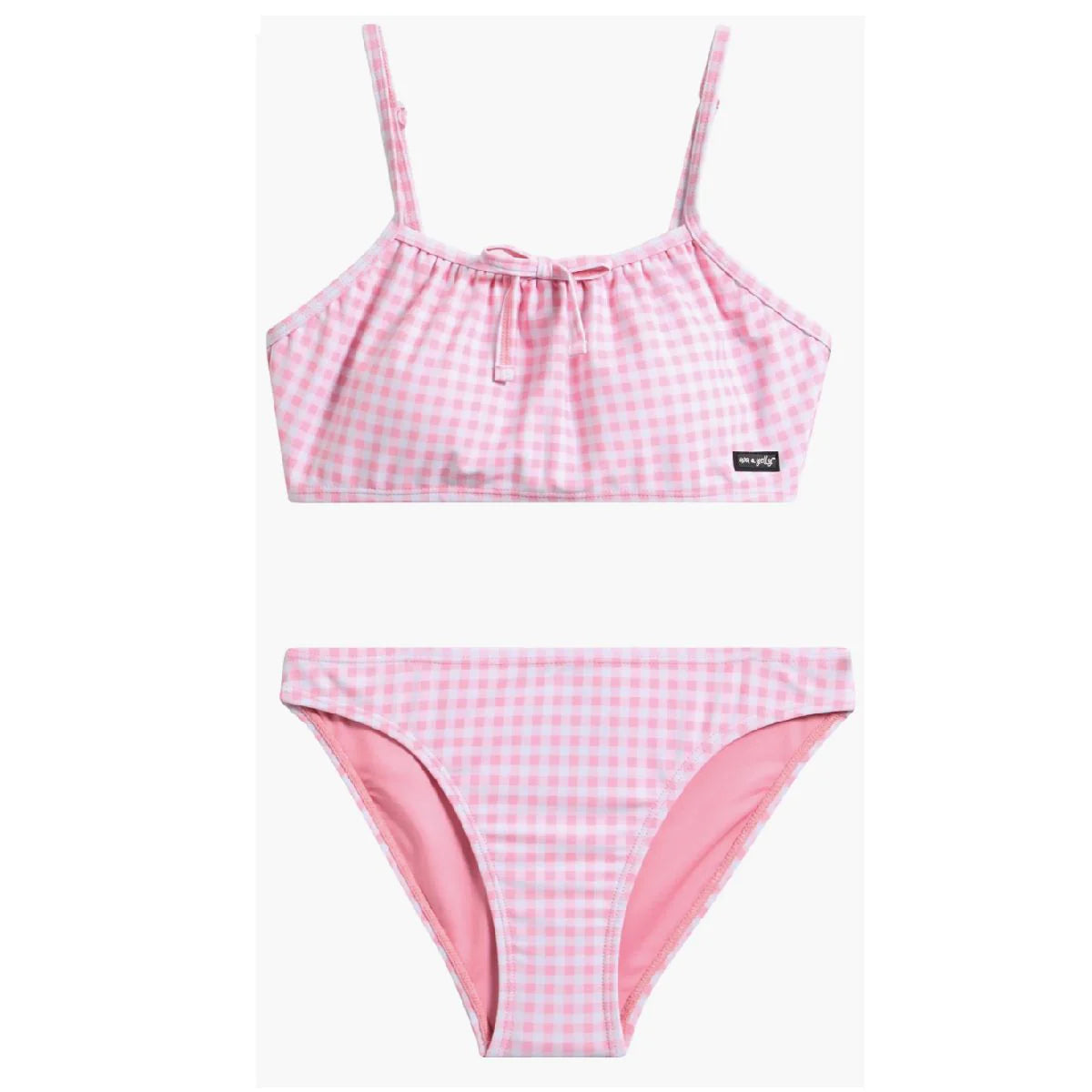 Emma Gingham Two-Piece Swimsuit