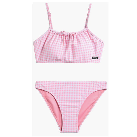 Emma Gingham Two-Piece Swimsuit