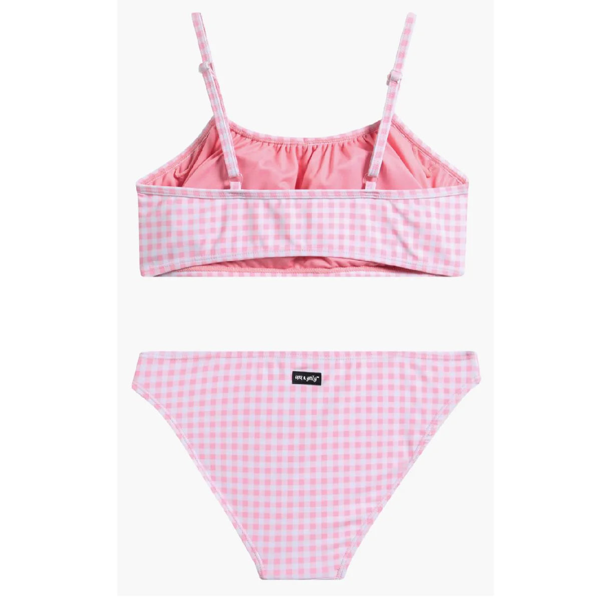 Emma Gingham Two-Piece Swimsuit
