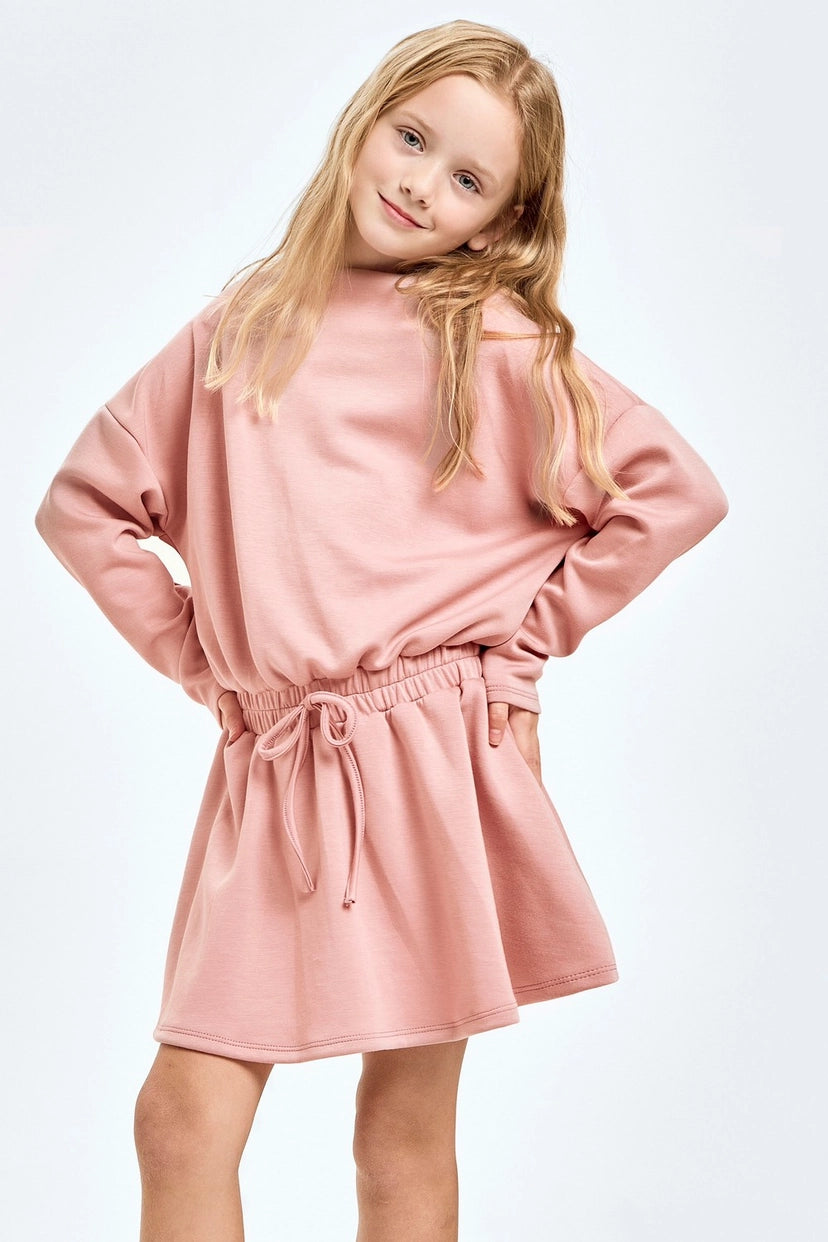 Modal Knit Boat Neck Dress