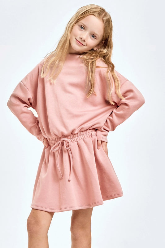 Modal Knit Boat Neck Dress