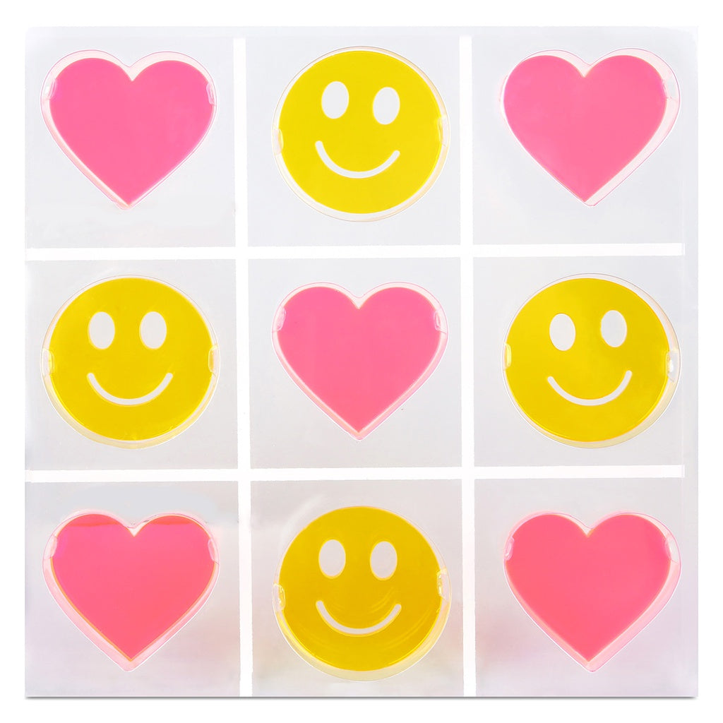 Happy Lucite Tic Tac Toe by Iscream