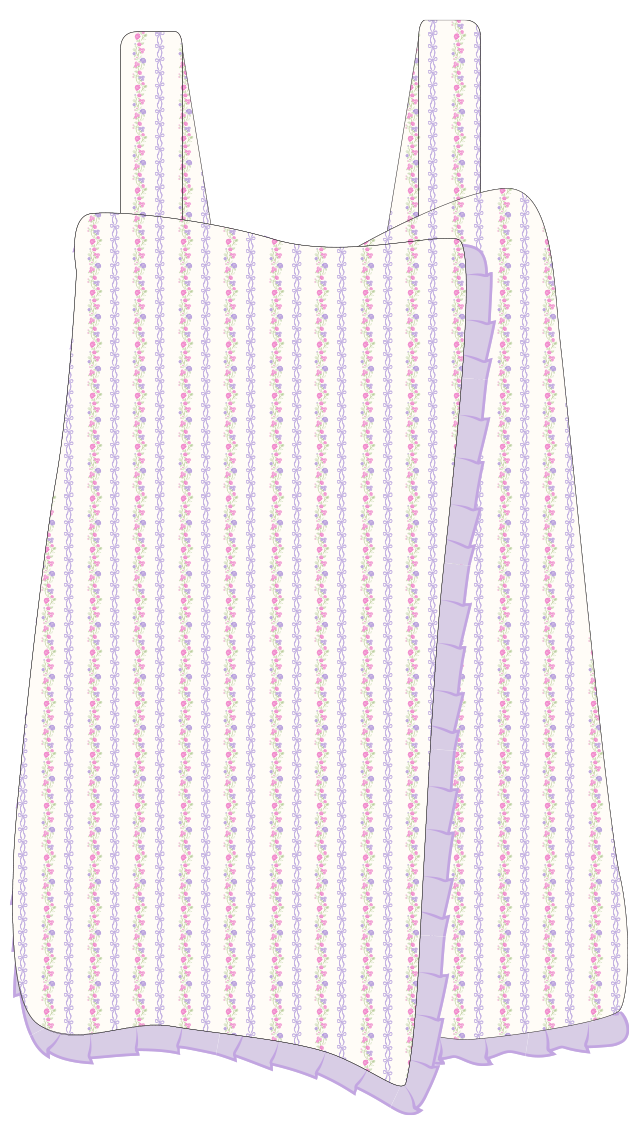 Sweet Heart Vine Plush Spa Wrap by Iscream