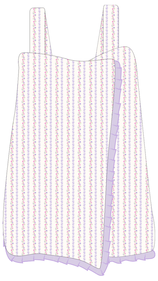 Sweet Heart Vine Plush Spa Wrap by Iscream