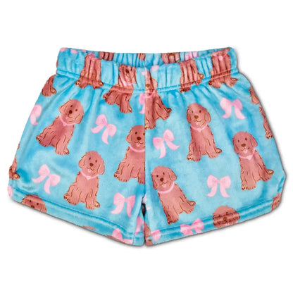Pretty Pups Plush Shorts by Iscream