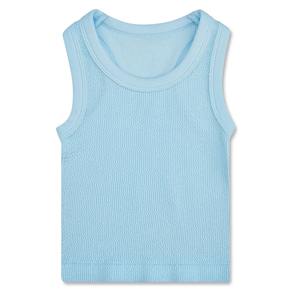 Iscream Smocked Racerback Tank