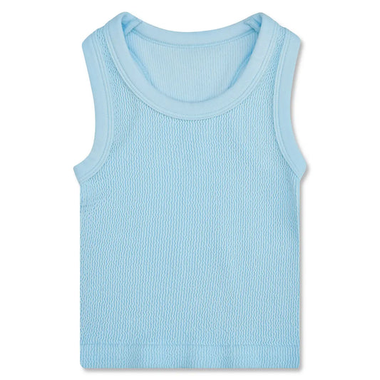 Iscream Smocked Racerback Tank