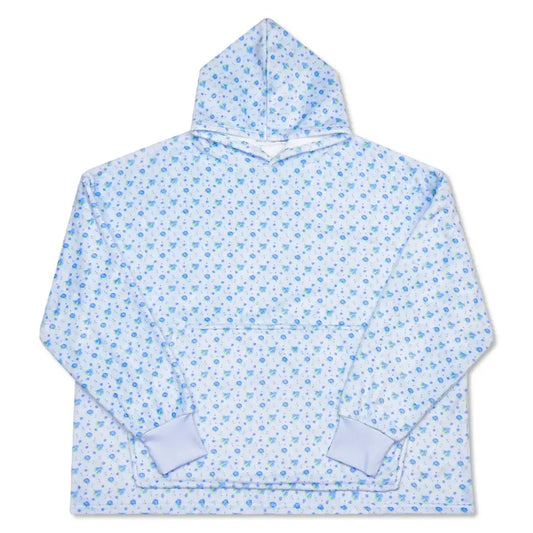 Blue Ditsy Plush Cozy by Iscream