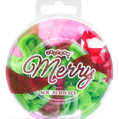 Merry Ornament Scrunchie Set by Iscream