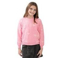 Pearl Bows Crew Neck Sweater