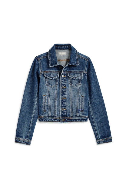 Tractr Loretta Basic Denim Jacket