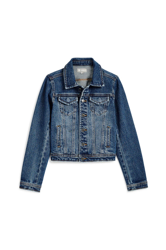 Tractr Loretta Basic Denim Jacket