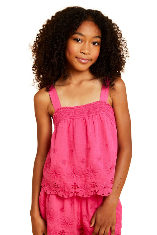 Smocking Shorts and Tank Set