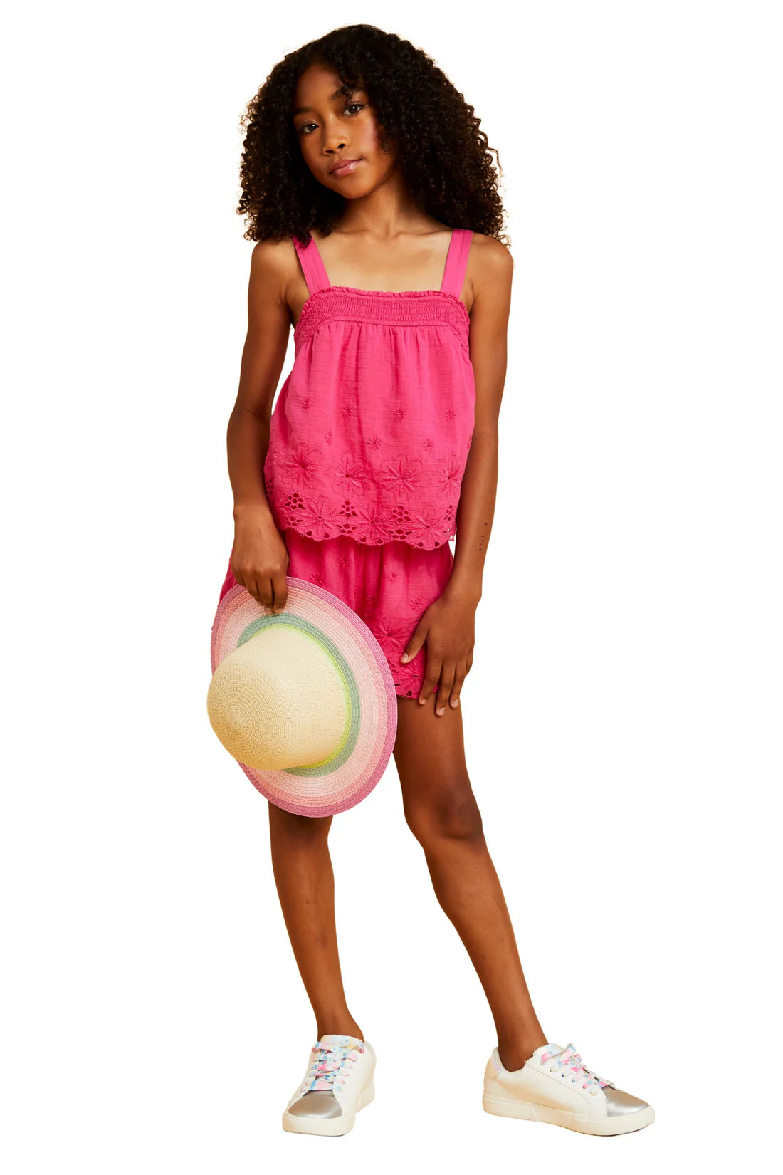 Smocking Shorts and Tank Set
