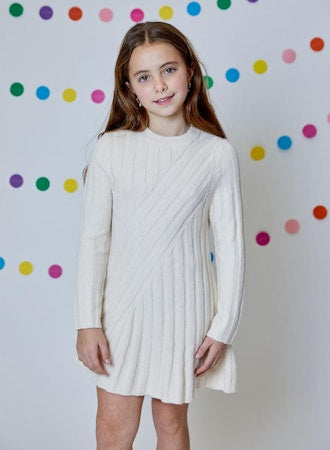 Cable Sweater Dress