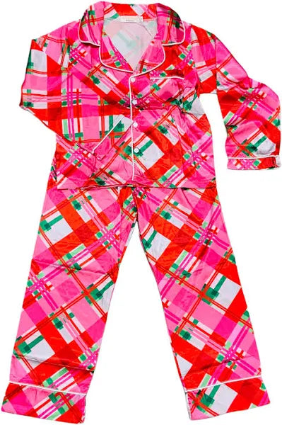 Holiday Plaid Pajama Set