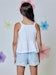 White Crochet Tank